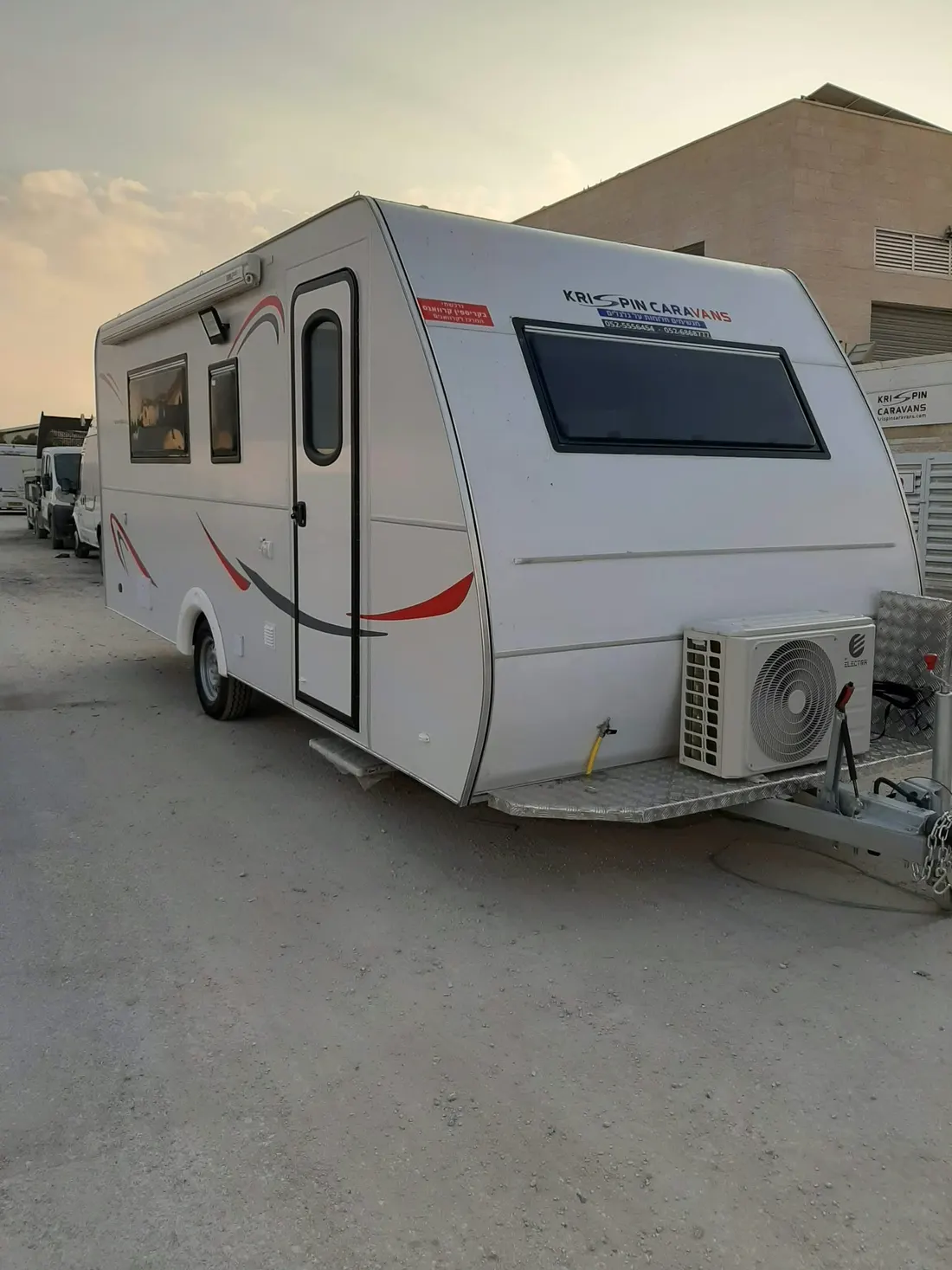 קרוואן מתוצרת קריספין קרוואנס