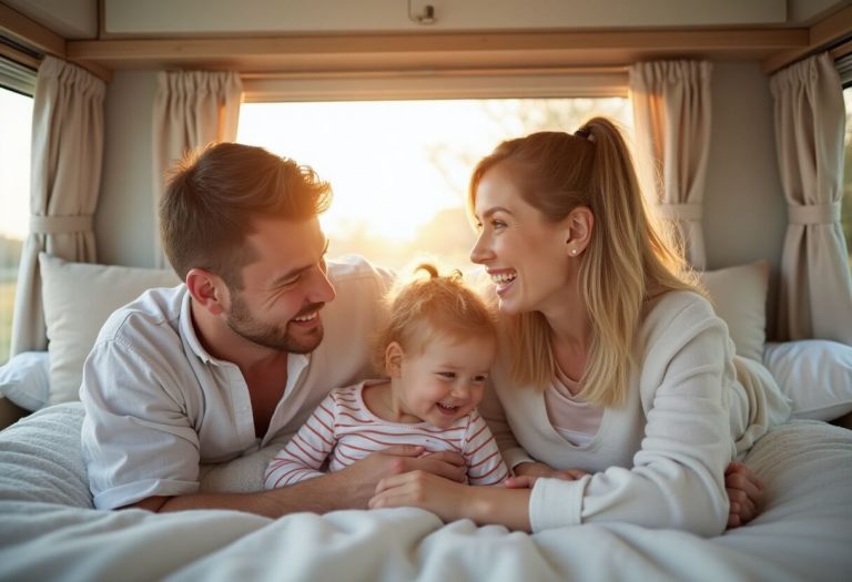 קרוואן על הבוקר