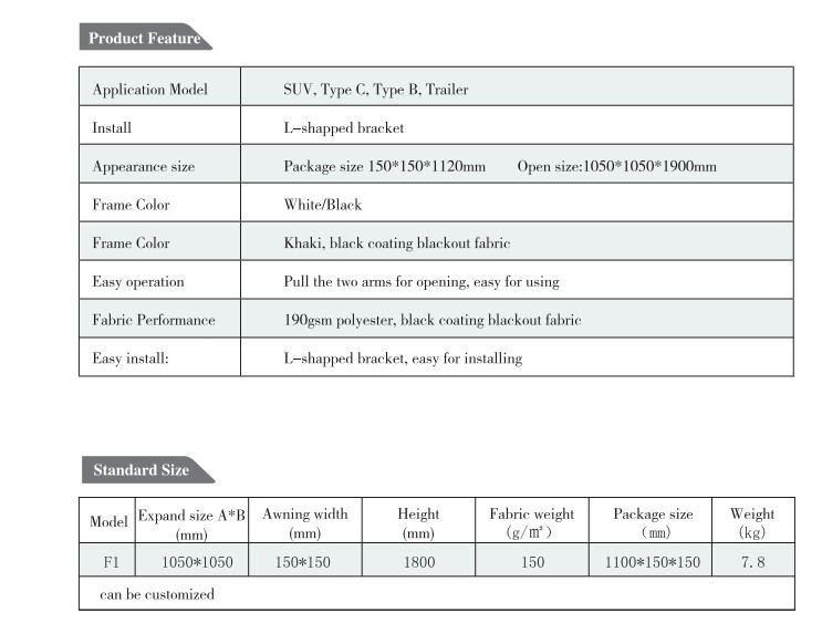 אוהל מקלחת חיצוני לרכב \קרוואן – תמונה 2